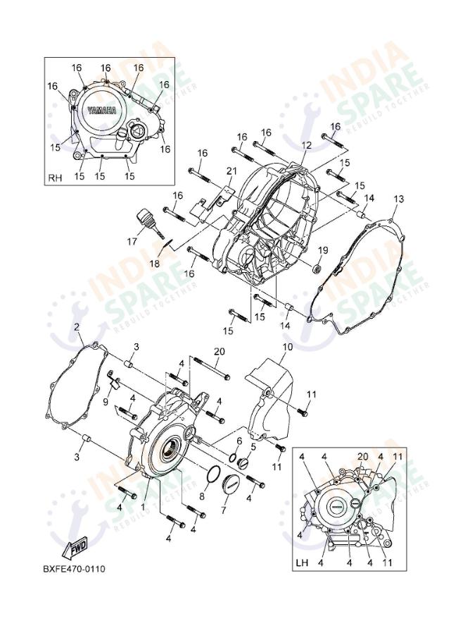 CRANKCASE COVER 1